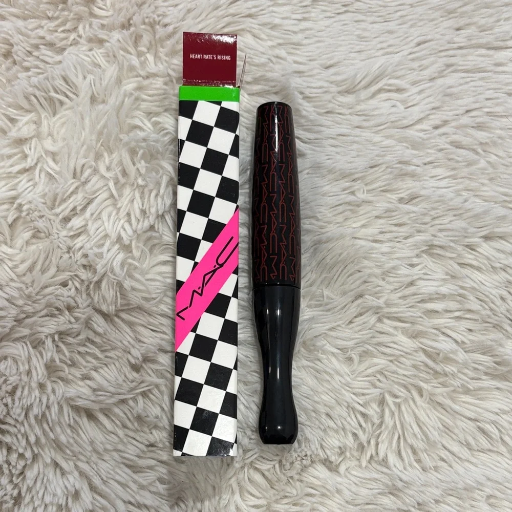 MAC Cosmetics red colored mascara